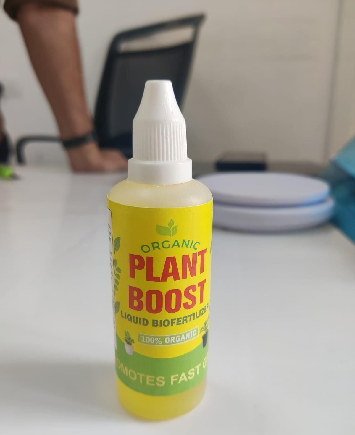 Plant Boost Liquid Biofertilizer for All Crops,Organic (Pack of 1)